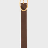 TWP - Narrow Belt in Vachetta Leather