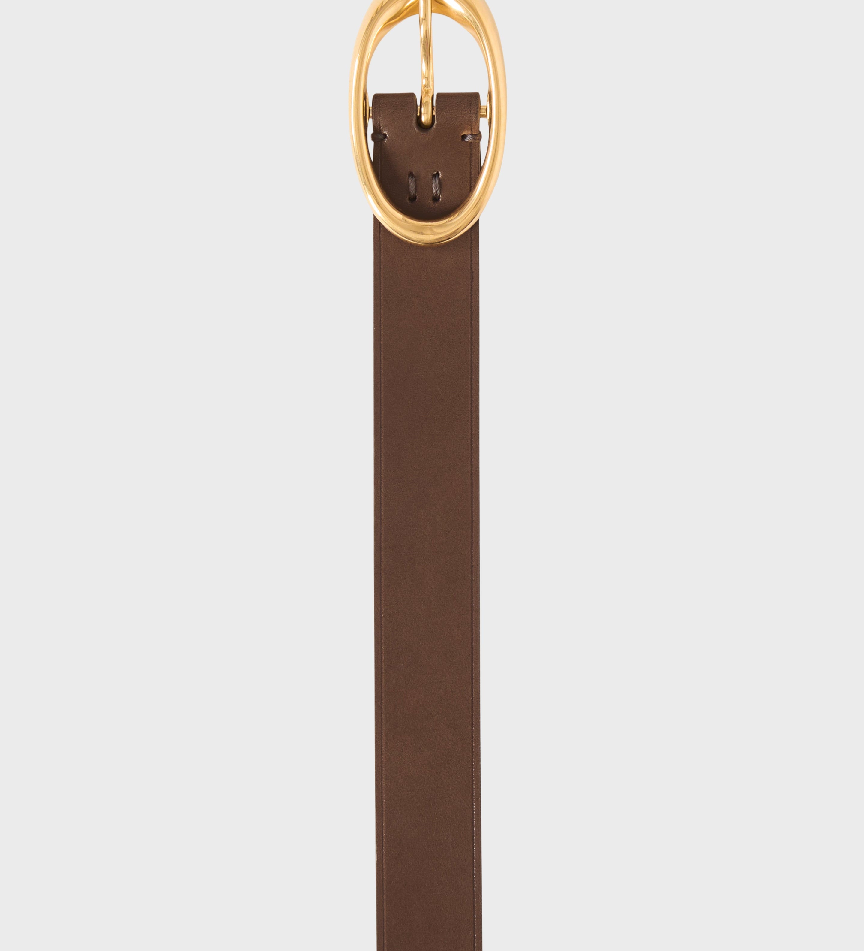 TWP - Narrow Belt in Vachetta Leather