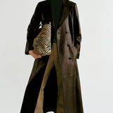 Nili Lotan - ARSENE LEATHER TRENCH COAT