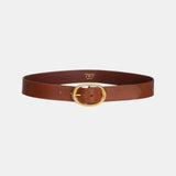 TWP - Wide Belt in Vachetta Leather