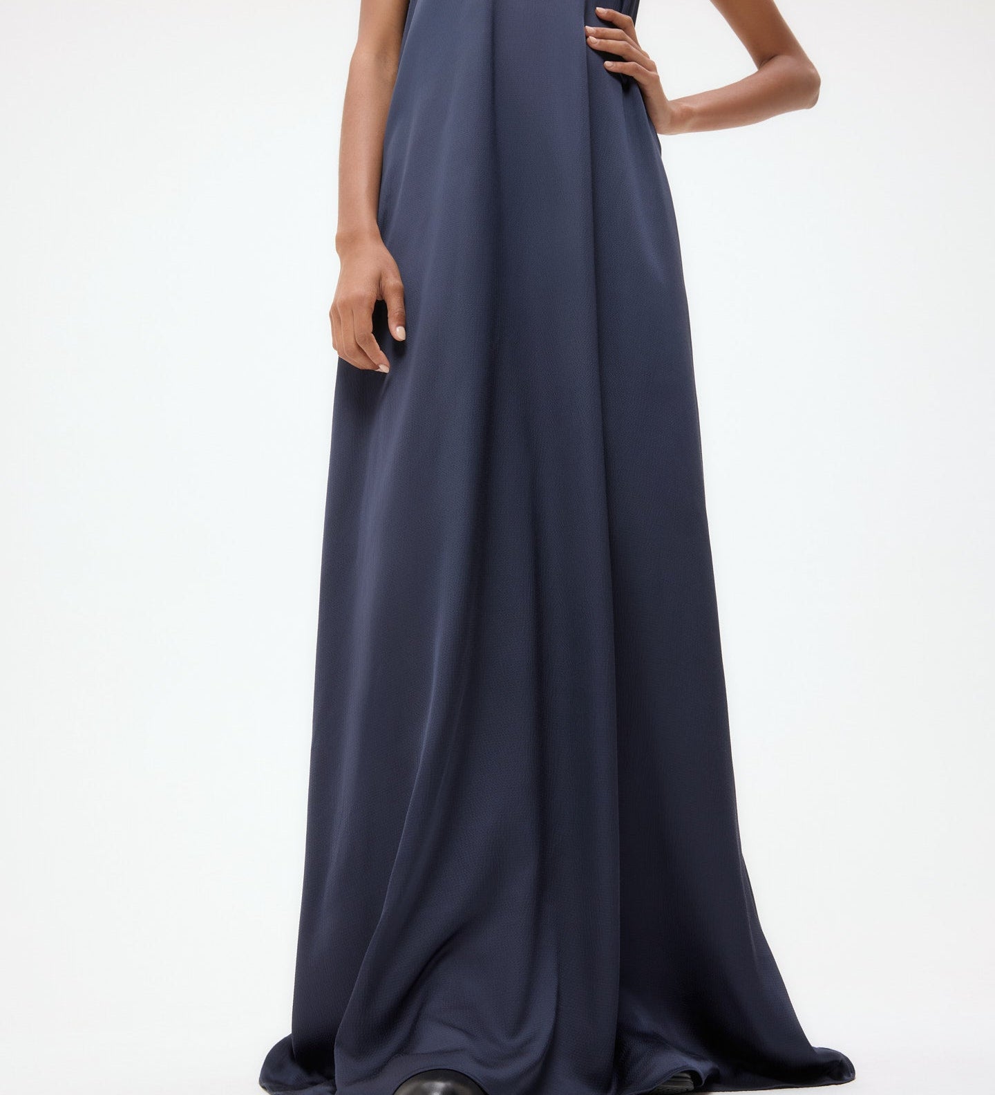 TWP - Capitol Dress in Hammered Viscose Satin