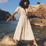 DÔEN - GABRIELLA DRESS -- SALT