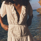 DÔEN - GABRIELLA DRESS -- SALT