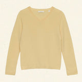 DÔEN - GARANCE CASHMERE SWEATER -- LEMON CHIFFON