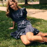 Cartolina - GD26 Bonnie Mini Dress - Navy