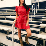 Cartolina - GD26 Bonnie Mini Dress - Red