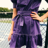 Cartolina - GD26 Bonnie Mini Dress - Royal Purple