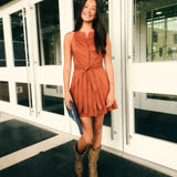 Cartolina - GD26 Hadley Romper - Burnt Orange