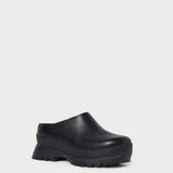 Loeffler Randall - Gemma Black Leather Lug Mule