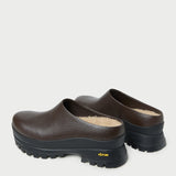 Loeffler Randall - Gemma Brown Leather Lug Mule