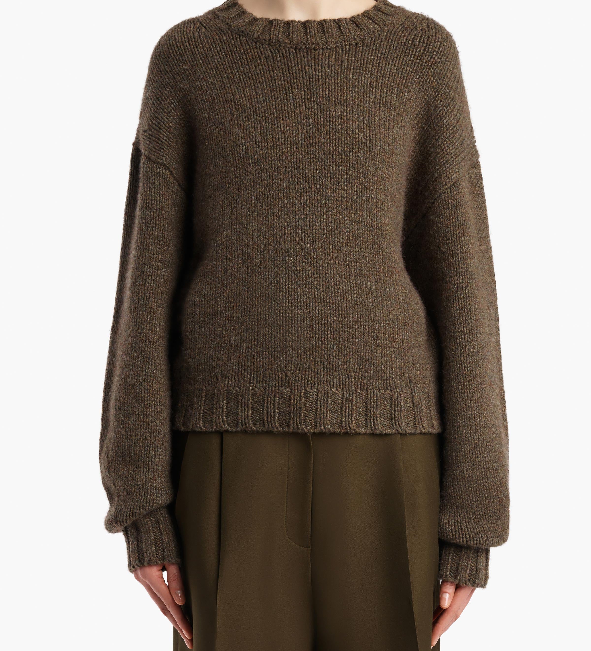 Khaite - Gemma Sweater in Artichoke