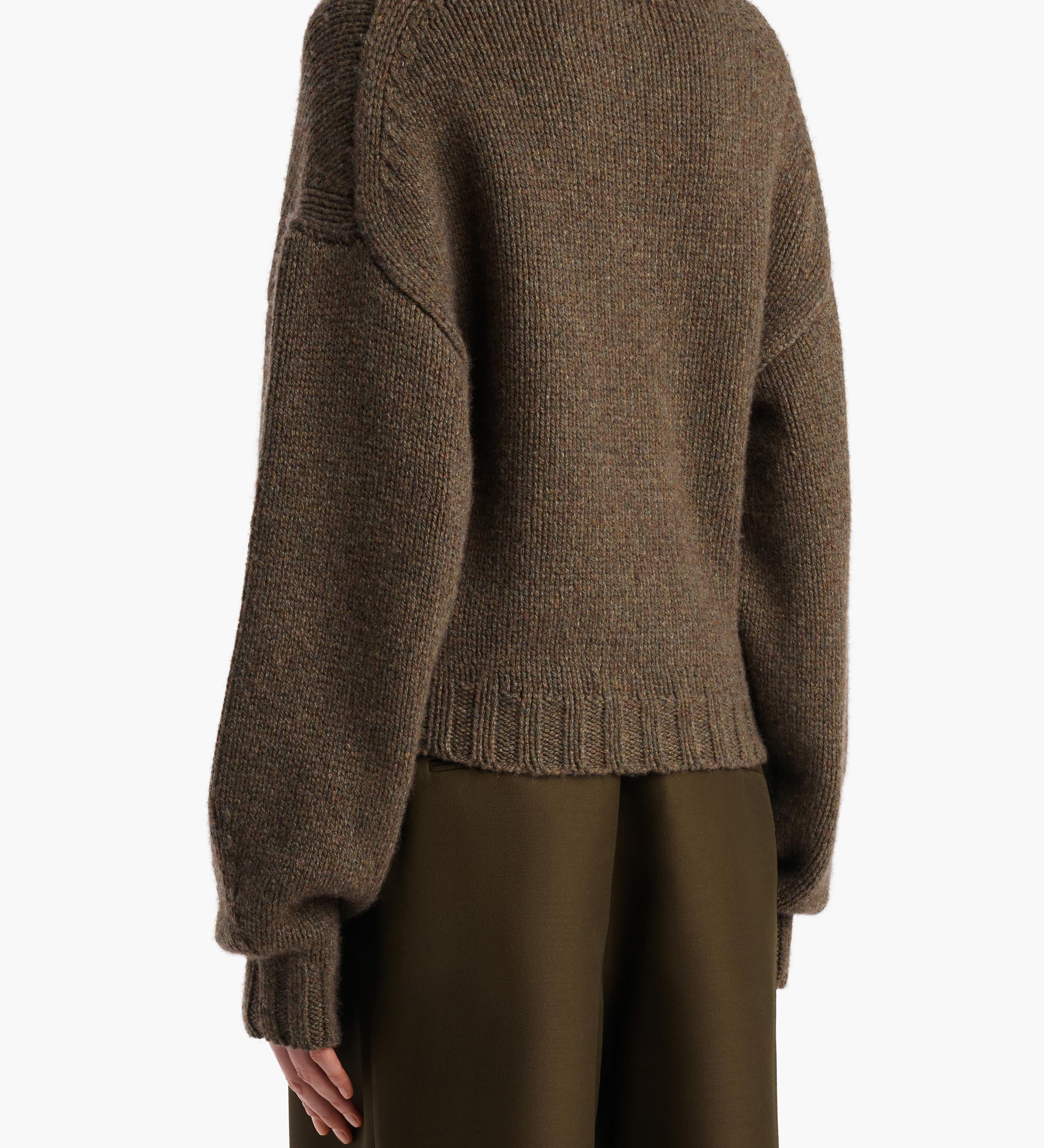 Khaite - Gemma Sweater in Artichoke