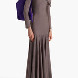 Khaite - Genesis Dress in Titanium