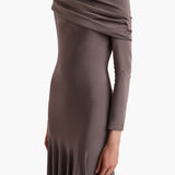 Khaite - Genesis Dress in Titanium