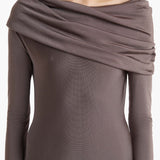 Khaite - Genesis Dress in Titanium