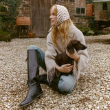 DÔEN - GERMAIN FRINGE COAT -- BUTTER CREAM