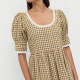 Loeffler Randall - Gillian Puff-Sleeve Dress