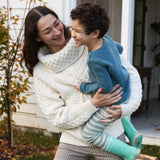 DÔEN - GILLIAN SWEATER -- IVORY