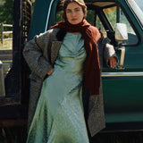 DÔEN - GINETTE DRESS -- DUSTY JADE