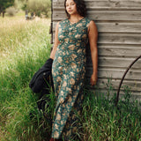 DÔEN - GINETTE DRESS -- LIBERTY FLORAL PARASOL