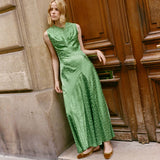 DÔEN - GINETTE DRESS -- VERDANT