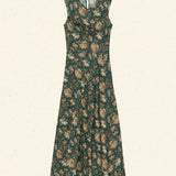 DÔEN - GINETTE DRESS -- LIBERTY FLORAL PARASOL