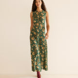 DÔEN - GINETTE DRESS -- LIBERTY FLORAL PARASOL