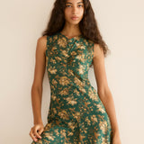 DÔEN - GINETTE DRESS -- LIBERTY FLORAL PARASOL