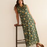 DÔEN - GINETTE DRESS -- LIBERTY FLORAL PARASOL