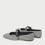 Loeffler Randall - Ginger Black/White Gingham Mary Jane