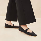 Loeffler Randall - Ginger Black Moiré Mary Jane