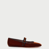 Loeffler Randall - Ginger Sienna Velvet Mary Jane