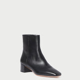 Loeffler Randall - Ginny Black Leather Ankle Boot