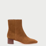 Roeffler Randall - Ginny Cacao Suede Ankle Boot