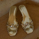 DÔEN - GIO SANDAL -- MIXED METALLIC LEATHER