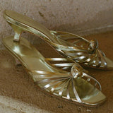 DÔEN - GIO SANDAL -- MIXED METALLIC LEATHER