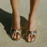 DÔEN - GIO SANDAL -- MIXED METALLIC LEATHER