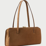 Loeffler Randall - Giulia Toffee Suede Shoulder Bag