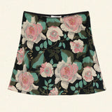DÔEN - GIULIETTA SKIRT -- ROSE GARDEN FLORAL