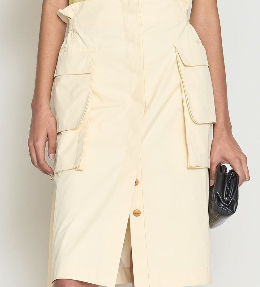 OSSOU - Glen Skirt in Butter
