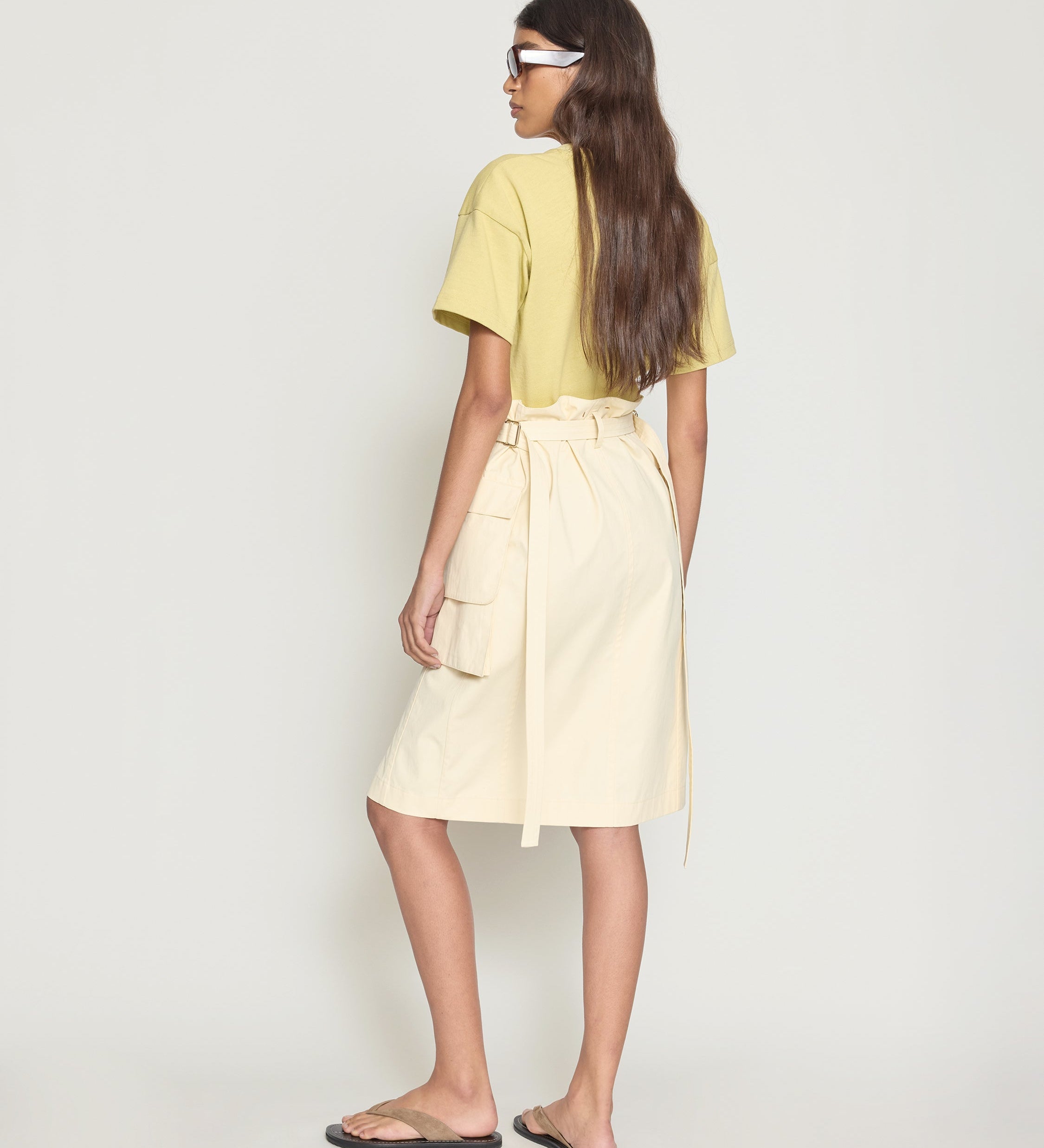 OSSOU - Glen Skirt in Butter