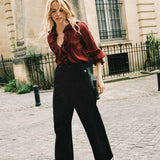 DÔEN - HARDY TOP -- DEEP CRIMSON