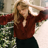 DÔEN - HARDY TOP -- DEEP CRIMSON