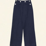 DÔEN - GLENNE PANT -- NAVY