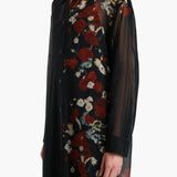 Khaite - Gloria Dress in Black and Red