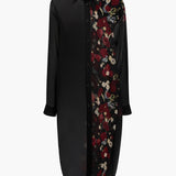 Khaite - Gloria Dress in Black and Red