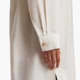 Khaite - Gloria Dress in Cream and Red