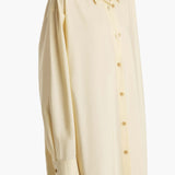 Khaite - Gloria Dress in Pale Yellow