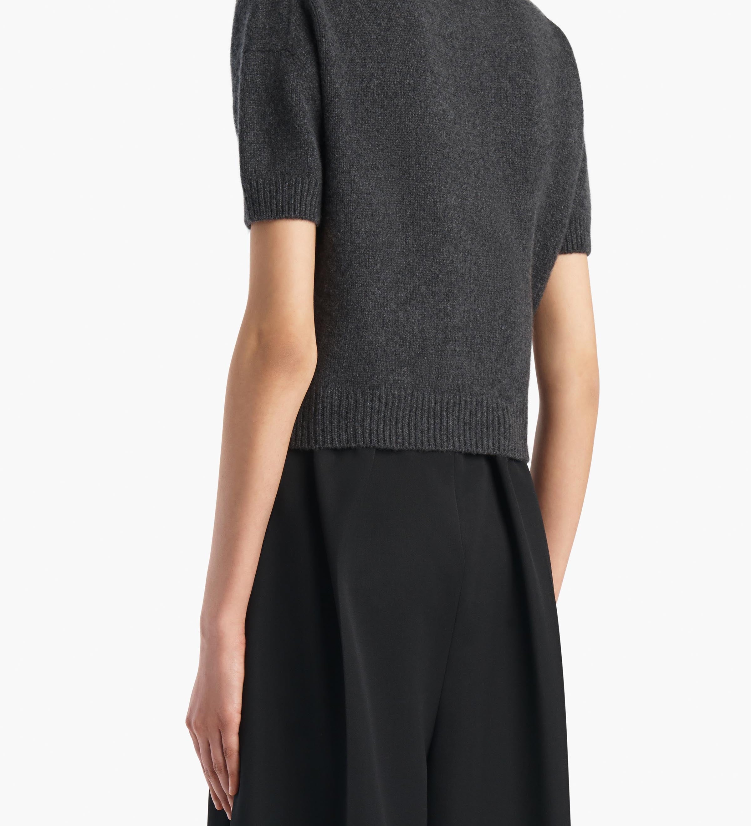 Khaite - Golden Sweater in Charcoal