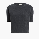 Khaite - Golden Sweater in Charcoal